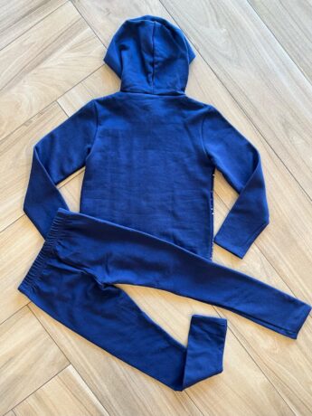 Conjunto Infantil Feminino Jaqueta Some Love e Calça Azul Marinho Fernanda Ramos Kids