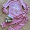Conjunto Infantil Feminino Moletom Blusa Manga Longa e Calça Fernanda Ramos Kids