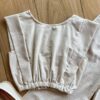 fernandaramoskids com br Conjunto Infantil Feminino Viscolinho Blusa Cropped e Calça Cargo1