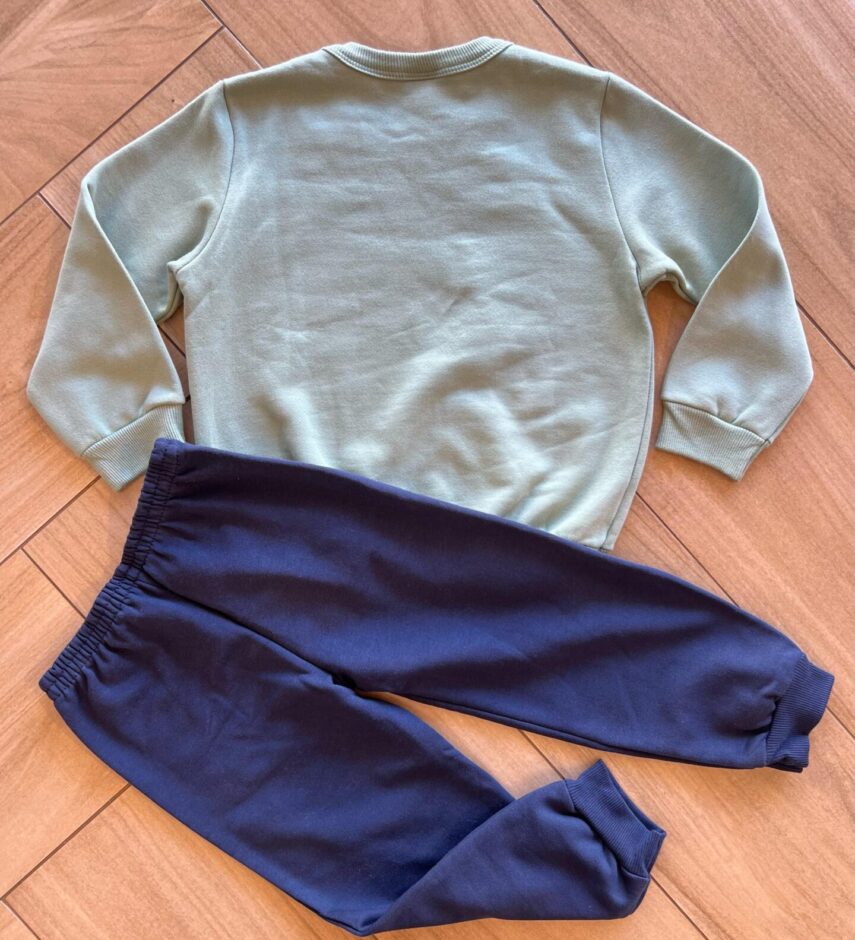 Conjunto Infantil Masculino Blusa Manga Longa Acampamento e Calça Fernanda Ramos Kids
