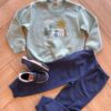 Conjunto Infantil Masculino Blusa Manga Longa Acampamento e Calça Fernanda Ramos Kids