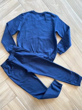 Conjunto Infantil Masculino Blusa Manga Longa Crossing e Calça Azul Fernanda Ramos Kids