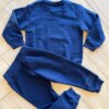 Conjunto Infantil Masculino Blusa Manga Longa Every Day e Calça Azul Fernanda Ramos Kids