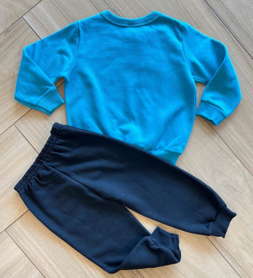Conjunto Infantil Masculino Blusa Manga Longa Fofura e Calça Fernanda Ramos Kids