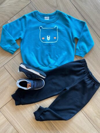 Conjunto Infantil Masculino Blusa Manga Longa Fofura e Calça Fernanda Ramos Kids