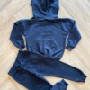 Conjunto Infantil Masculino Blusa Manga Longa Future e Calça Preta Fernanda Ramos Kids