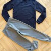 Conjunto Infantil Masculino Blusa Manga Longa World e Calça Cinza Fernanda Ramos Kids