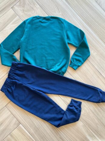 Conjunto Infantil Masculino Blusão California e Calça Azul Marinho Fernanda Ramos Kids