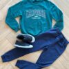 Conjunto Infantil Masculino Blusão California e Calça Azul Marinho Fernanda Ramos Kids