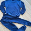 Conjunto Infantil Masculino Blusão Discory e Calça Azul Marinho Fernanda Ramos Kids