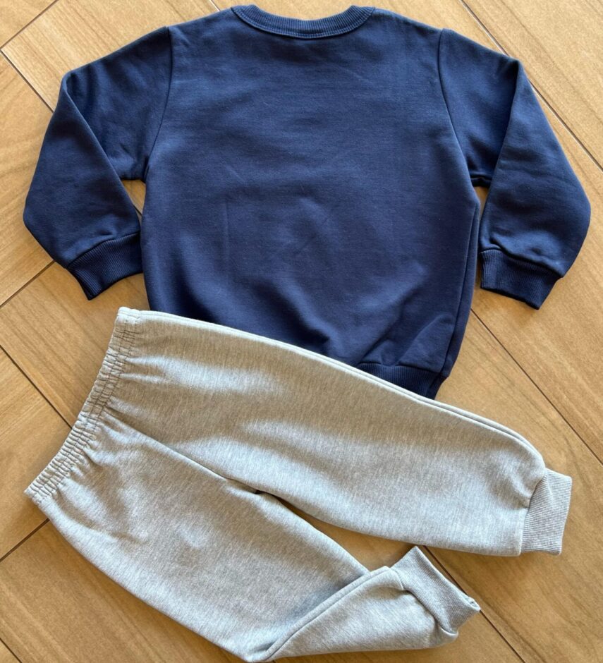 Conjunto Infantil Masculino Blusão Hora de Acampar e Calça Fernanda Ramos Kids