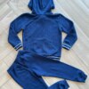 Conjunto Infantil Masculino Blusão Team Sport e Calça Azul Marinho Fernanda Ramos Kids