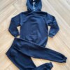 Conjunto Infantil Masculino Jaqueta com Capuz e Calça Preta Fernanda Ramos Kids