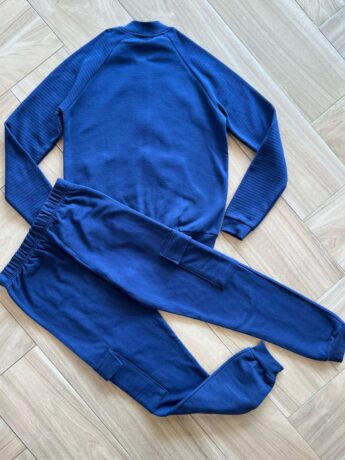 Conjunto Infantil Masculino Jaqueta com Detalhe e Calça Jogger Azul Fernanda Ramos Kids