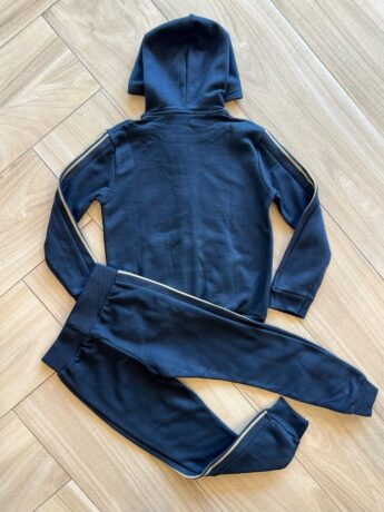 Conjunto Infantil Masculino Jaqueta e Calça Detalhe Lateral Preta Fernanda Ramos Kids