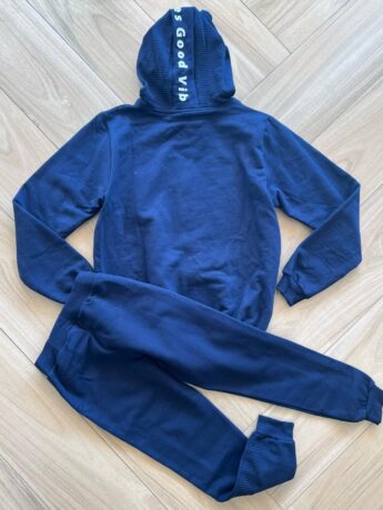 Conjunto Infantil Masculino Jaqueta Music Controller e Calça Azul Fernanda Ramos Kids