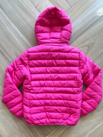 fernandaramoskids com br Jaqueta Infantil Feminina Peluciada e Capuz Removível Pink2