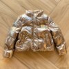Jaqueta Infantil Feminina Puffer Metalizada Fernanda Ramos Kids