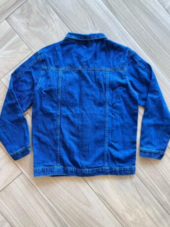 Jaqueta Infantil Masculina Jeans com Bolsos Frontal Fernanda Ramos Kids