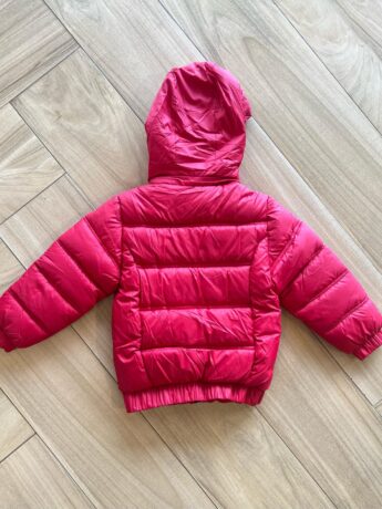 Jaqueta Infantil Masculina Peluciada com Capuz Removível Vermelha Fernanda Ramos Kids