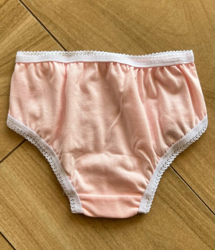fernandaramoskids com br Kit Calcinha Infantil Feminina Rosa, Lilás e Amarelo Claro3