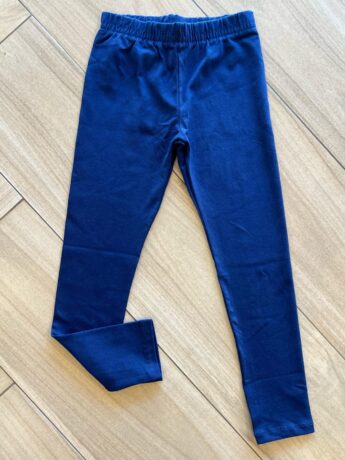 Legging Infantil Feminina Cotton Azul Marinho 044 Fernanda Ramos Kids