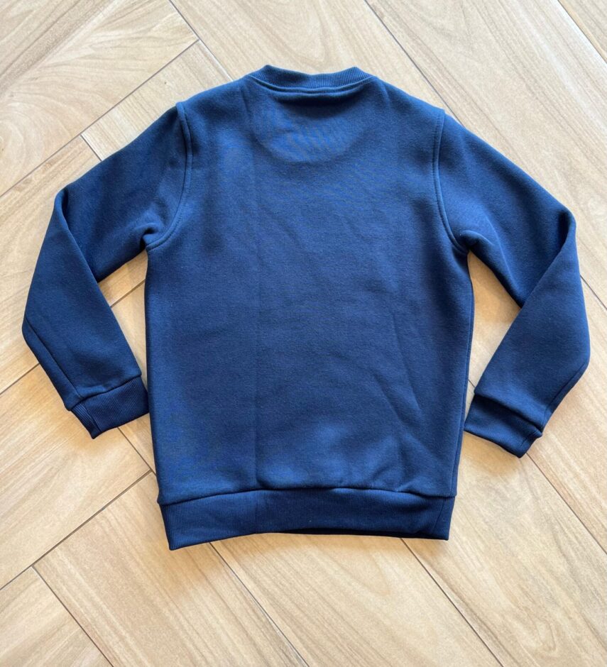 Moletom Infantil Masculino Essencial Azul Marinho Fernanda Ramos Kids