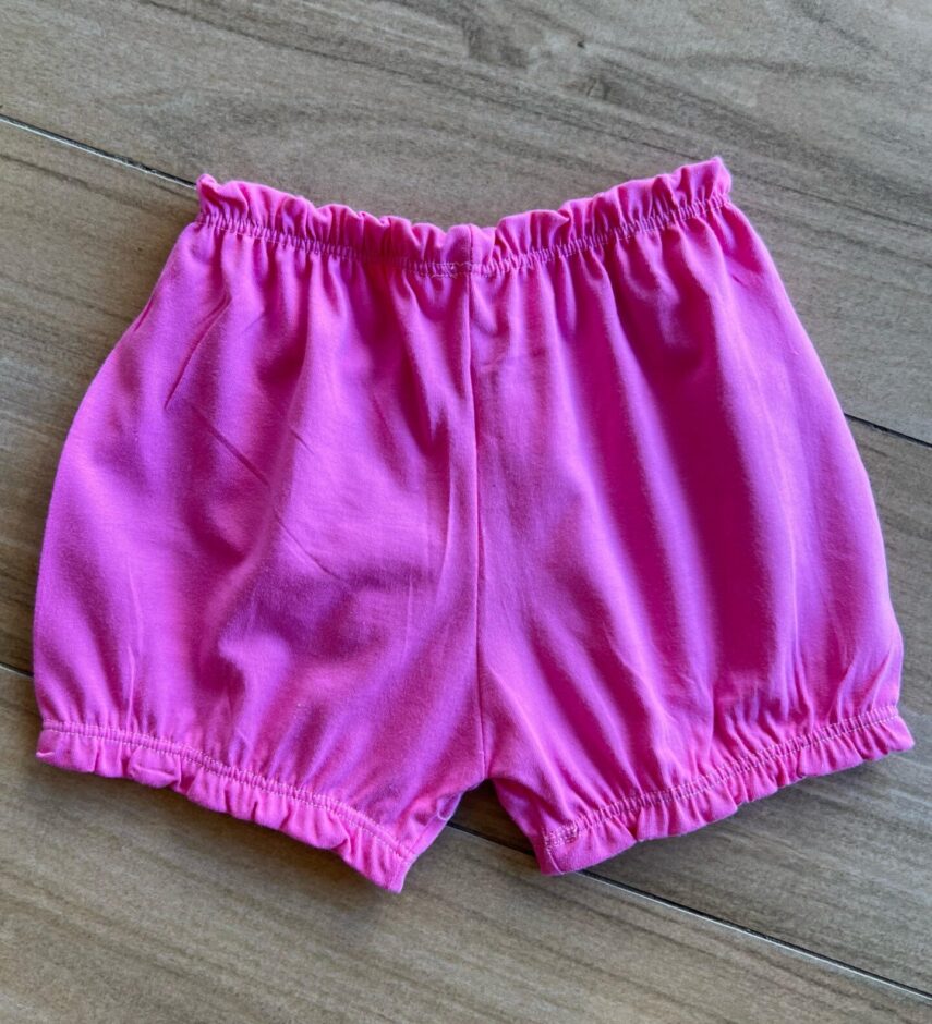 Short Infantil Feminino Básico Pink Fernanda Ramos Kids