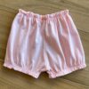 Short Infantil Feminino Básico Rosa Bebê Fernanda Ramos Kids
