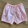 Short Infantil Feminino Básico Rosa Bebê Fernanda Ramos Kids