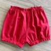 Short Infantil Feminino Básico Vermelho Fernanda Ramos Kids