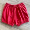 Short Infantil Feminino Básico Vermelho Fernanda Ramos Kids