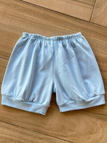 Short Infantil Unissex Básico Azul Bebê Fernanda Ramos Kids