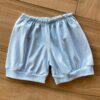Short Infantil Unissex Básico Azul Bebê Fernanda Ramos Kids