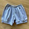 Short Infantil Unissex Básico Cinza Fernanda Ramos Kids