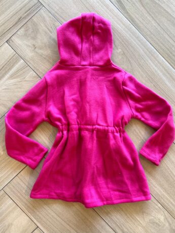 Sobretudo Infantil Feminino com Capuz Pink Fernanda Ramos Kids