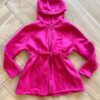 Sobretudo Infantil Feminino com Capuz Pink Fernanda Ramos Kids