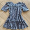 Vestido Infantil Feminino Rodado Manga Curta Animal Print Cinza Fernanda Ramos Kids