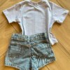 fernandaramoskids com br Blusa Cropped Infantil Feminino Manga Curta I Need To Drink2