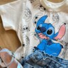fernandaramoskids com br Blusa Cropped Infantil Feminino Manga Curta Vários Stich Off White1