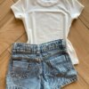fernandaramoskids com br Blusa Infantil Feminina Manga Curta Malha Branca Moana2