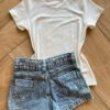 fernandaramoskids com br Blusa Infantil Feminina Manga Curta Malha Branca Ursinho2