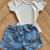 fernandaramoskids com br Blusa Infantil Feminina Manga Curta Malha Stich Encantado Off White2