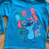 fernandaramoskids com br Blusa Manga Longa Infantil Feminina Stitch Ahola Azul1