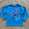 Blusa Manga Longa Infantil Feminina Stitch Ahola Azul Fernanda Ramos Kids