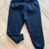 Calça Jogger Moletom Infantil Preta Fernanda Ramos Kids