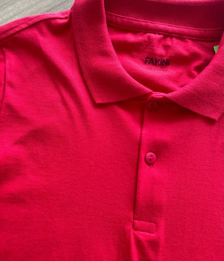 fernandaramoskids com br Camisa Polo Infantil Masculina Básica Vermelha1