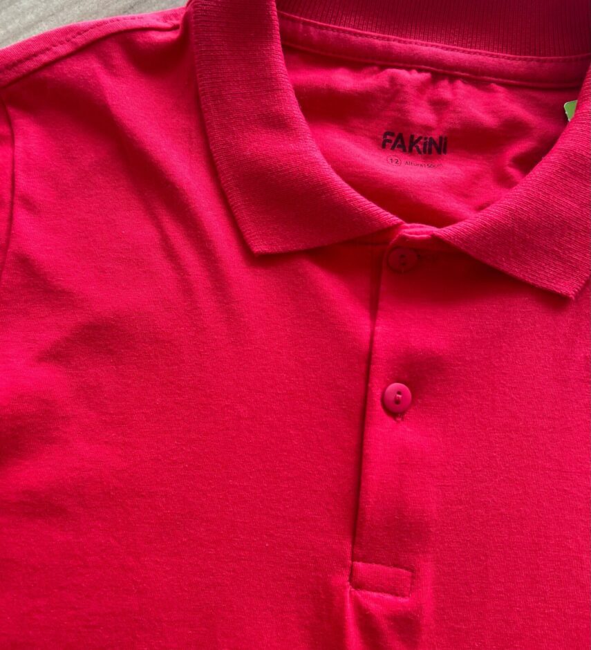 fernandaramoskids com br Camisa Polo Infantil Masculina Básica Vermelha1