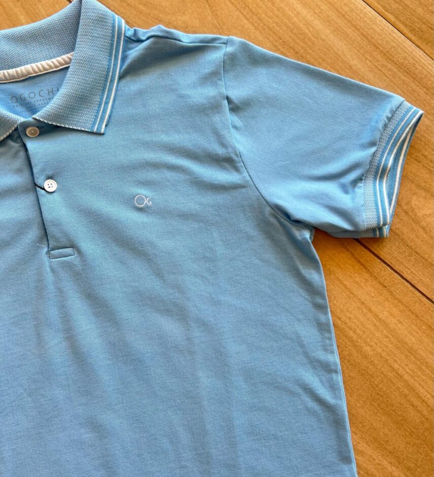 fernandaramoskids com br Camisa Polo Infantil Masculina Casual Slim Azul 00891