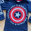 fernandaramoskids com br Camiseta Infantil Masculina Manga Longa Capitão América Azul1